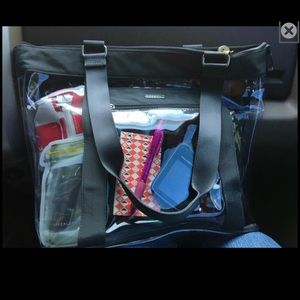 baggallini clear tote bag